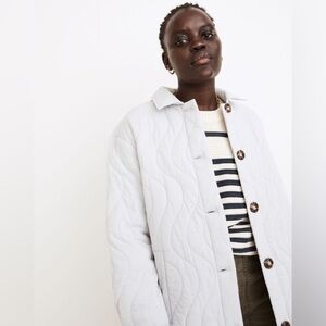 Madewell Quilted Belrose Shirt/Jacket